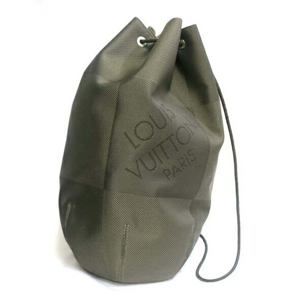 Louis Vuitton Damier Matero Shoulder Drawstring Jean Bag PM